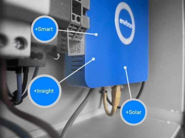 Envibase met plus smart, plus insight en plus solar modules